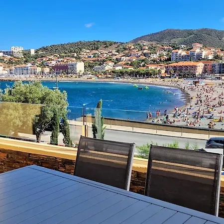 Unique Rare 1ere Ligne Neuf Clim Lejlighed Banyuls-sur-Mer